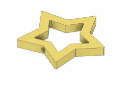 Rosalina Star Wand Piece 3D print model
