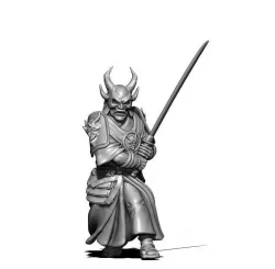 Samourai 3D print model - 35mm scale 3D print model