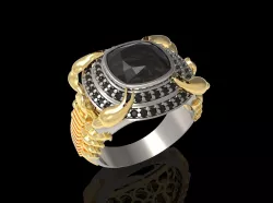 Scorpion ring 3D print model