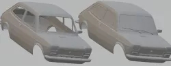Seat 127 - Fiat 127 Printable Body Car 3D print model
