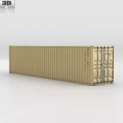 Shipping Container 40 HC 3D model
