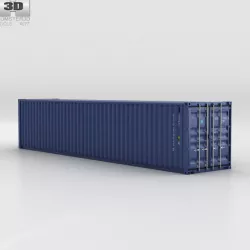 Shipping Container 40ft 3D model
