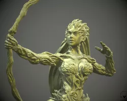 Silva DnD Sylvan Stalker  3D print model