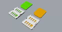 SIM card 3D model 3D print model