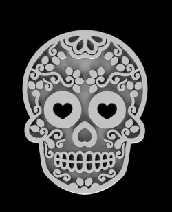 SKULL 3D print model
