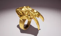 Smilodon Ring  3D printing 3D print model