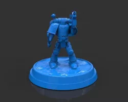 Space Marine 40K Figurine 3D print model