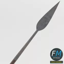 Spartan spear 3D model