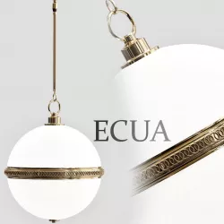 Sphere Light Fixture Ecua Sphere 3D model