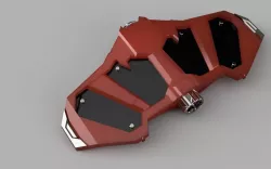 Spider-Man webshooters ps4 inspired 3D print model