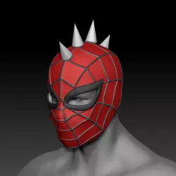 Spider Punk Mask 3D print model