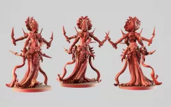 spider woman 3D print model