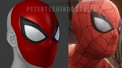 Spiderman PS4 Faceshell Lenses New Version 3D print model