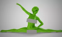 Split Gymnastics 3D print model