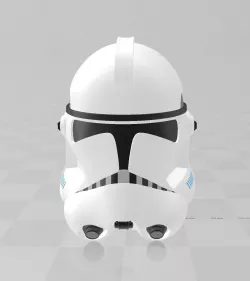 Star Wars Phase 2 Clone Trooper Helmet 3D print model
