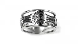 SteamPunk Men Ring 2 3D print model
