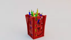 Style pen holder 3D print model