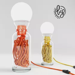 Table lamp - PULSE YELLOW 3D model