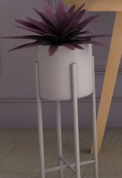 Tall vase for flowers or plants 3D model