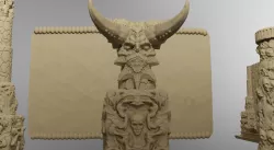 Temple of the Demon King Printable Scenery 3D print model
