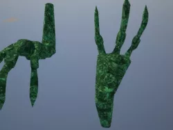 TES:V Skyrim Emerald Dragon Claw