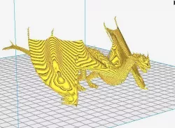 The Hobbit Smaug model 3D print model