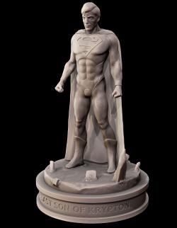 The Last Son of Krypton 3D print model