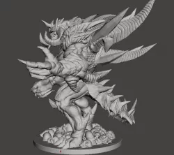 the lord of terror 3D print model