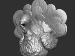 The Thanksgiving Turkey 3D print model