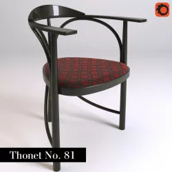 Thonet no81 3D model