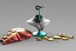 TITANS-ROBIN ARMOR -DICK GRAYSON- BY DEVING 3D print model