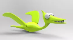 Toon Dinasaur 3D model