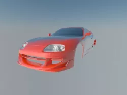 Toyota Supra 3D print model