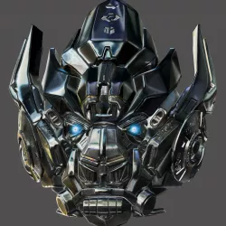 Transformers Ironhide Head 3D print model