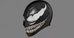 Venom Mask - Helmet for cosplay  3D print model