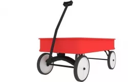 Wagon Toy 3D model