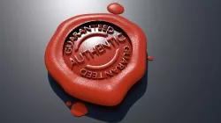 WAX GUARANTEE SEAL 3D model