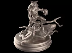Werewolf 3D print model