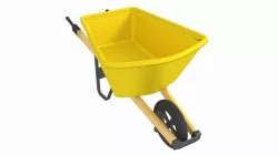 Wheelbarrow Cart 3D model