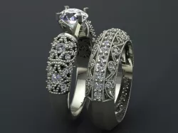 Women Ring No02 3D print model
