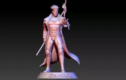 X-men Gambit 3D print model
