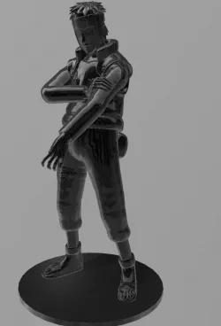Yamato from Shippuuden 3D print model