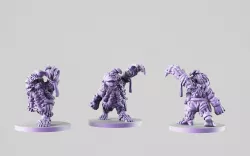 Zombie dwarf 3D print model
