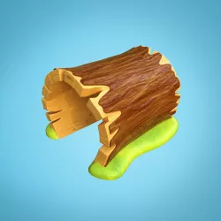 3D model Log 3D model