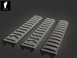 3D Picatinny Rails 3D model