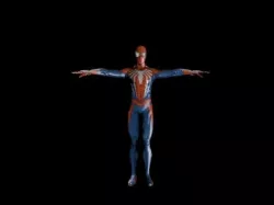 3D  SpiderMan PS4 Version Model 3D model