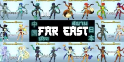 Acheron Series Far East 3D Model Collection
