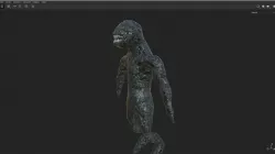 Alien creature model 3D model
