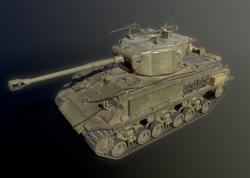 M4 Sherman 3D model