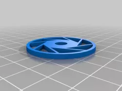 Aperture Science logo record spacer